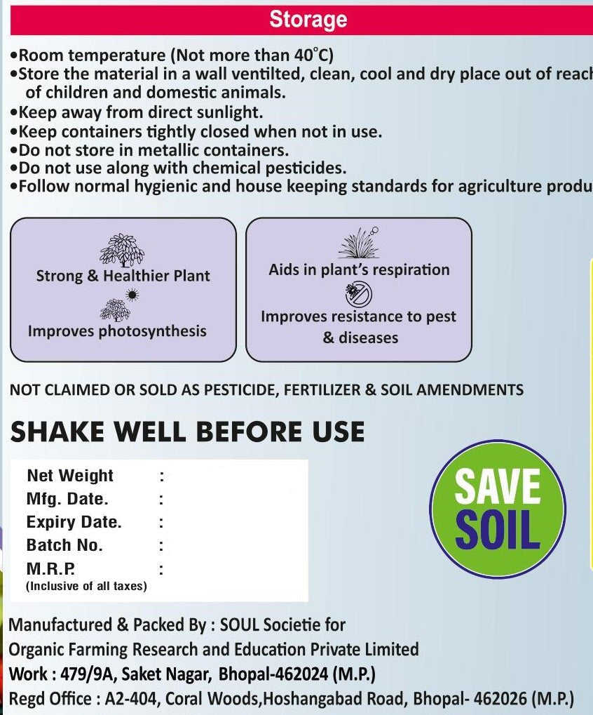 Nano Particle Magnesium - SOUL SOCIETY FOR ORGANIC FARMING