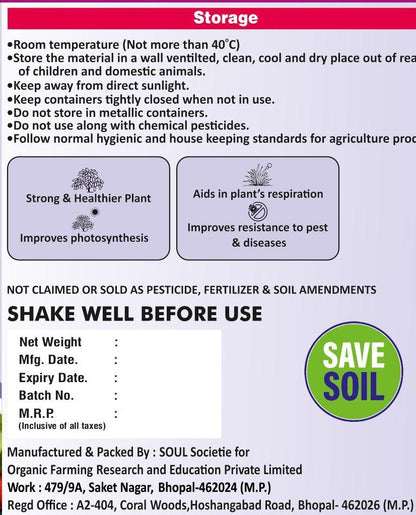 Nano Particle Manganese - SOUL SOCIETY FOR ORGANIC FARMING