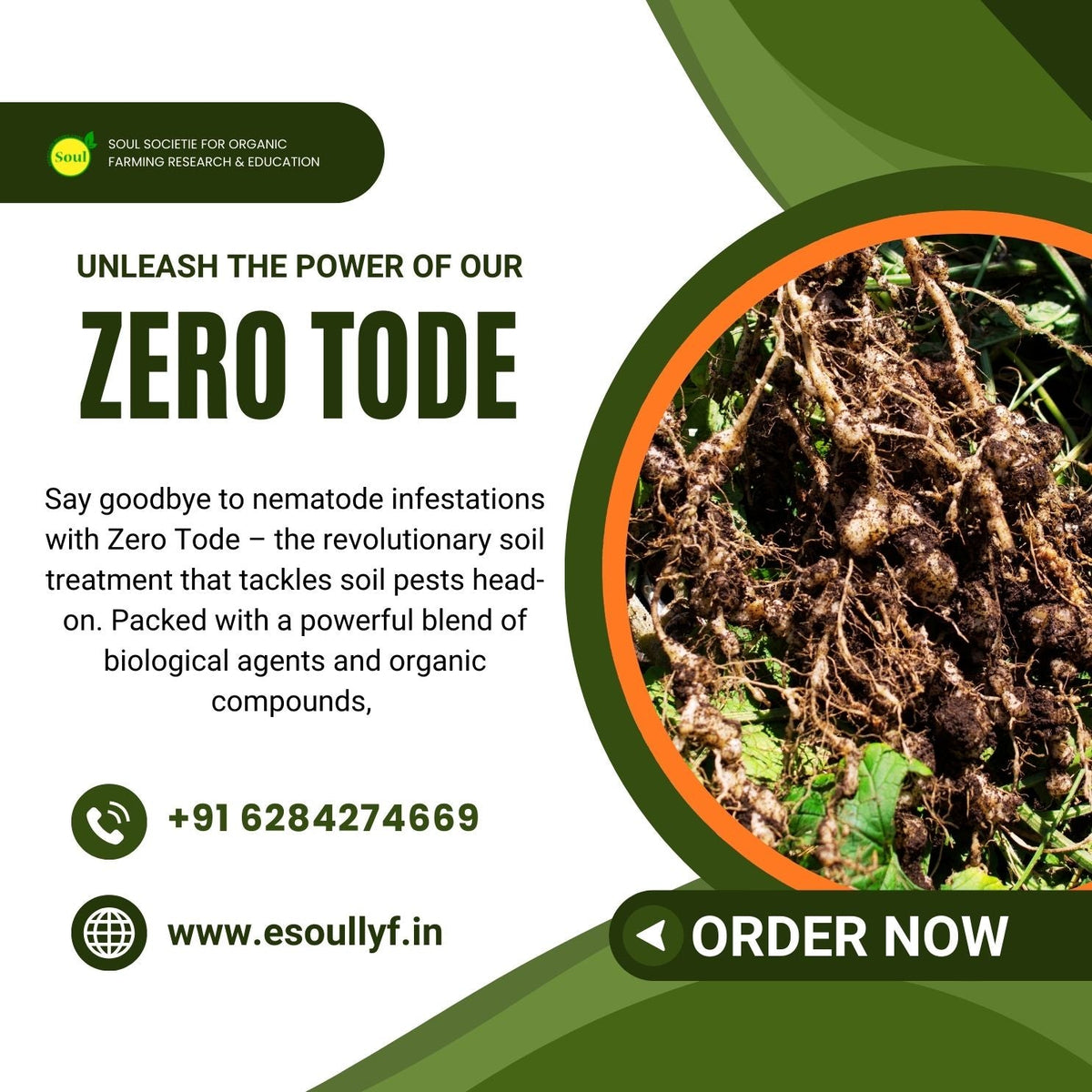 Nematode Control | Zero Tode - SOUL SOCIETY FOR ORGANIC FARMING